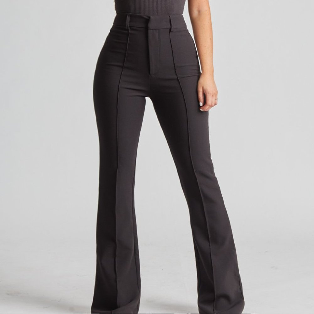 Because of Alice Wide Leg Suit Trousers